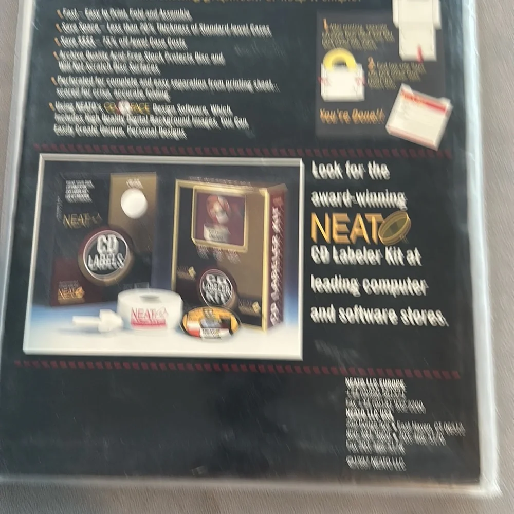 NEATO CD Envelopes